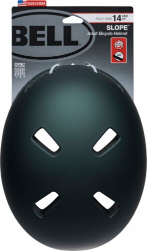 Bell Slope Metallic Green Adult Bicycle Helmet Perspective: front