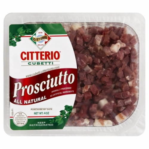 Citterio® All Nautral Cubetti Prosciutto Perspective: front