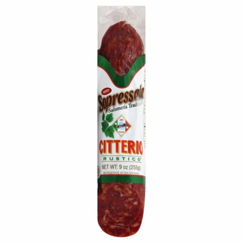 Citterio® Rustico® Hot Sopressata Perspective: front