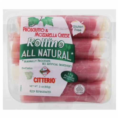 Citterio Rollino All Natural Prosciutto & Mozzarella Cheese