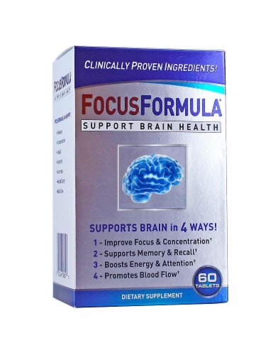 Focus Formula Dietary Supplement Perspective: front