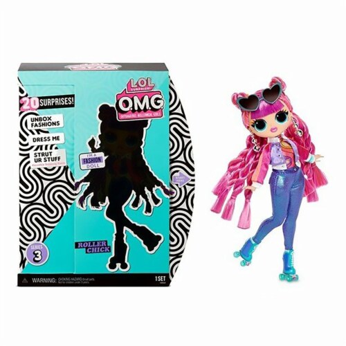 LOL Surprise! OMG Roller Chick Fashion Doll with 20 Surprises, 1 - Kroger