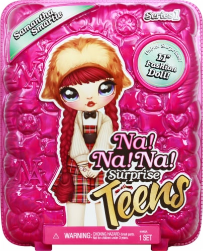 Na! Na! Na! Surprise Teens Owl Inspired Samantha Smartie Fashion Doll Perspective: front