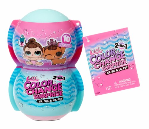 L.O.L. Surprise! Color Change Me & My Pet Dolls Perspective: front