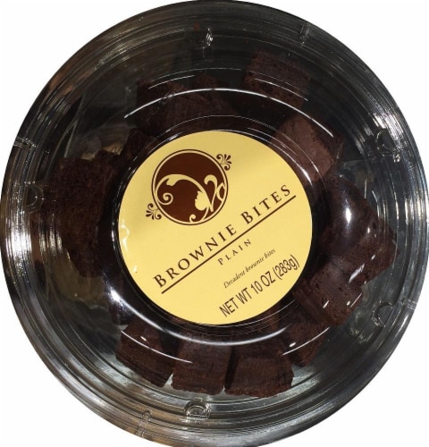 Best Plain Brownie Bites Perspective: front