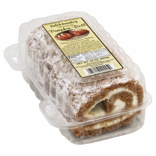 Dutch Country Pumpkin Roll Perspective: front