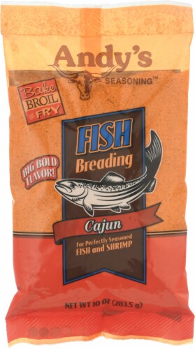 Andy's Seasoning® Cajun Fish Breading Perspective: front