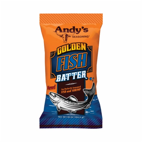 Andy's Seasoning® Golden Fish Batter Perspective: front