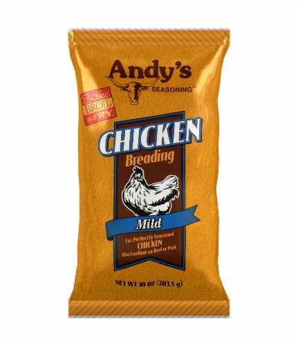 Andy's Seasoning™ Mild Chicken Breading Perspective: front