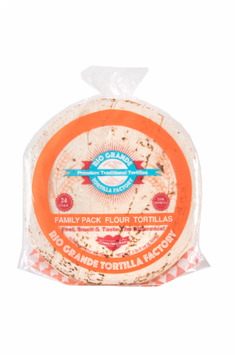 Rio Grande Foods Flour Premium Traditional Tortillas Family Pack Perspective: front