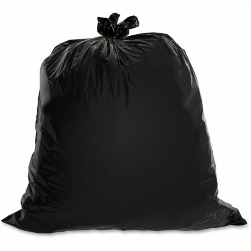 Genuine Joe Heavy-Duty Trash Bags 1.5 Mil 20-30 Gallon 100/CT Black 01532,  1 - Pay Less Super Markets