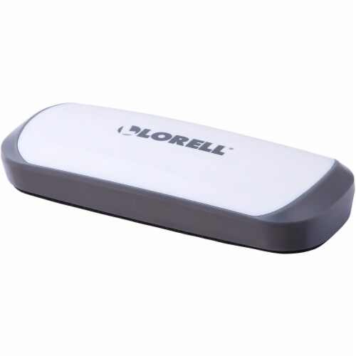 Lorell Dry Erase Magnetic Eraser Red/White 52559 Perspective: front