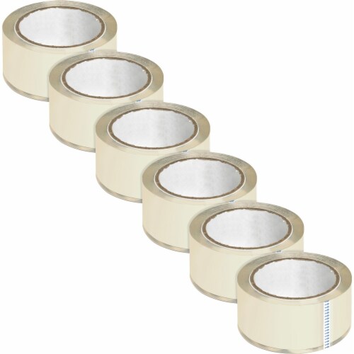 Business Source Crystal Clear Packaging Tape - 55 yd Length x 2 Business Source Crystal Clear Packaging Tape - 55 yd Length x 2