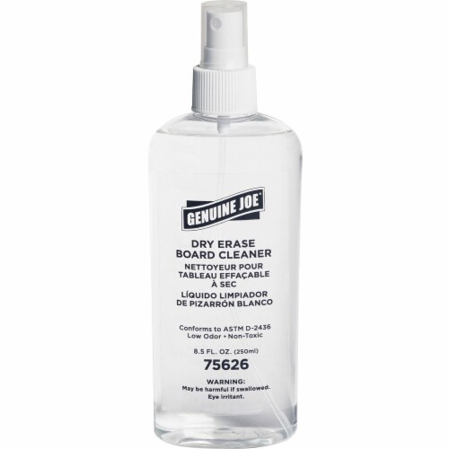 Genuine Joe Dry-erase Board 8 oz. Cleaner - Clear - 1Each Genuine Joe Dry-erase Board 8 oz. Cleaner - Clear - 1Each