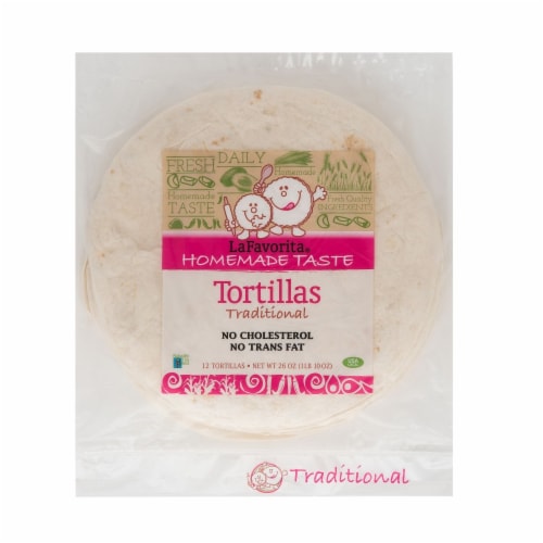 La Favorita Traditional Tortillas Perspective: front