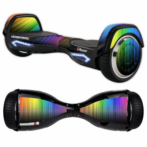 MightySkins RAHOV2-Rainbow Streaks Skin Decal Wrap for Razor Hovertrax 2.0 Hover Board Scoote Perspective: front