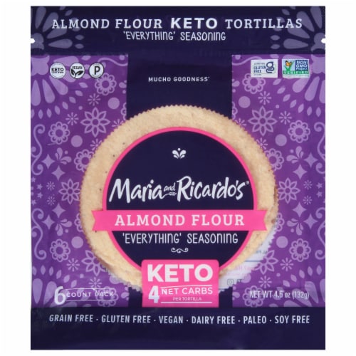 Maria and Ricardo's® Everything Seasoning Almond Flour Perspective: front