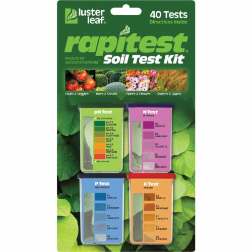 Luster Leaf® Rapitest® Soil Test Kits Perspective: front