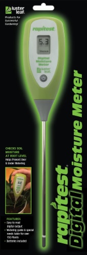 Luster Leaf® Rapitest® Digital Soil Moisture Meter Perspective: front