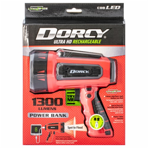 Dorcy USB Rechargeable Spotlight Perspective: front