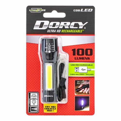 Dorcy® Ulta High Definition Rechargable PDQ Flashlight Perspective: front