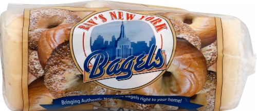 Ray's New York Bagels® Plain Bagels Perspective: front