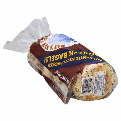 Ray's New York Bagels® Everything Bagels Perspective: front