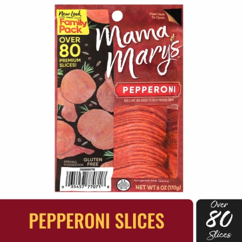 Mama Mary's Pepperoni Perspective: front