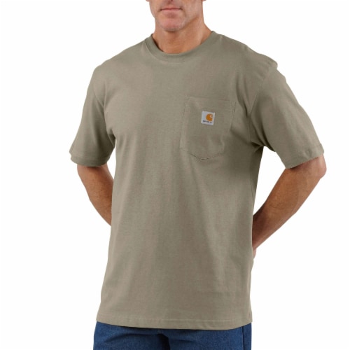 Carhartt Loose Fit Heavyweight Short-Sleeve Pocket T-Shirt Perspective: front