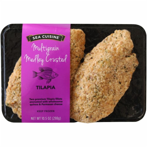 Sea Cuisine® Multigrain Medley Crusted Tilapia Perspective: front