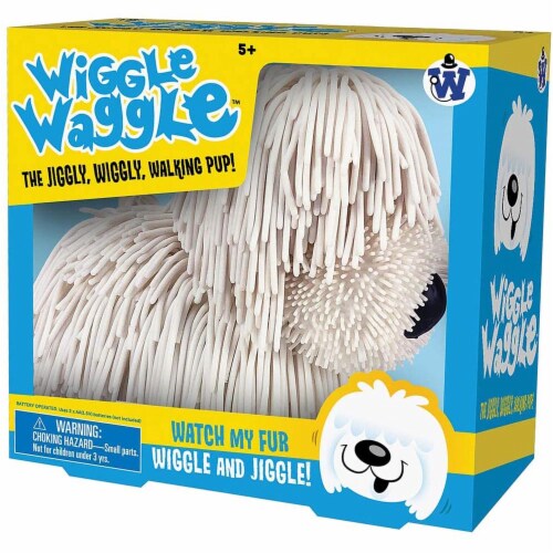 Wiggle Waggle Dog - Walks, Barks and Jiggles When He Moves - Ages 5+ Perspective: front
