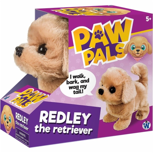 Battery Operated Plush Redley the Retreiver by Westminster Perspective: front