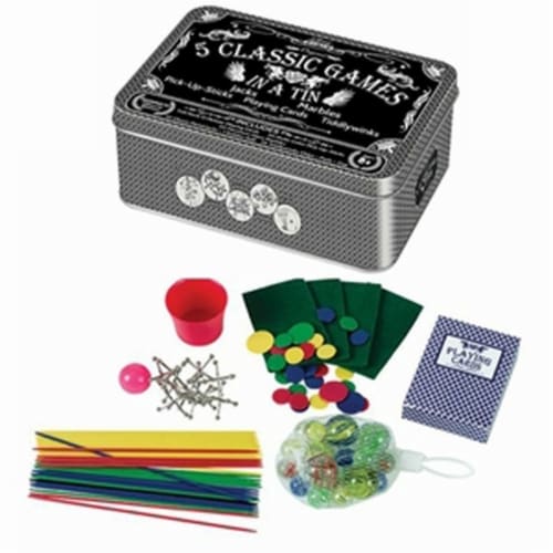 Westminster 5 Classic Games In A Tin Perspective: front