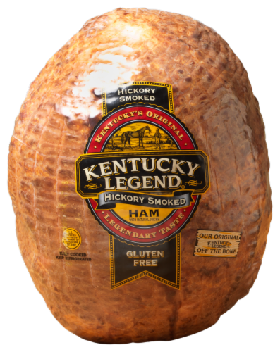 Kentucky Legend Whole Smoked Ham Perspective: front
