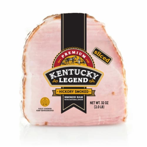 Kentucky Legend Premium Hickory Smoked Sliced Quarter Ham Perspective: front