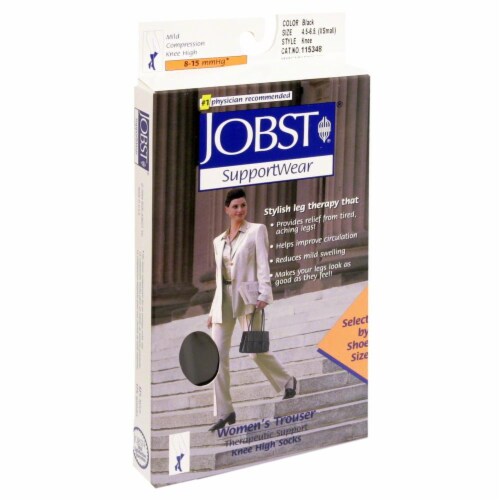 Jobst SupportWear Women's Black Trousers Perspective: front
