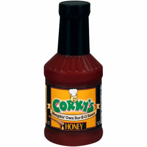 Corky's Honey BBQ Sauce Perspective: front