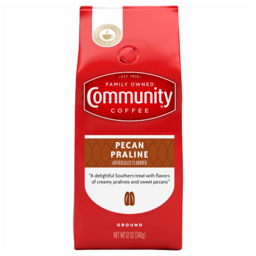 Community Coffee® Pecan Praline Ground Coffee Perspective: front