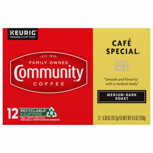 Community Coffee® Cafe Special® Medium-Dark Roast K-Cup® Coffee Pods