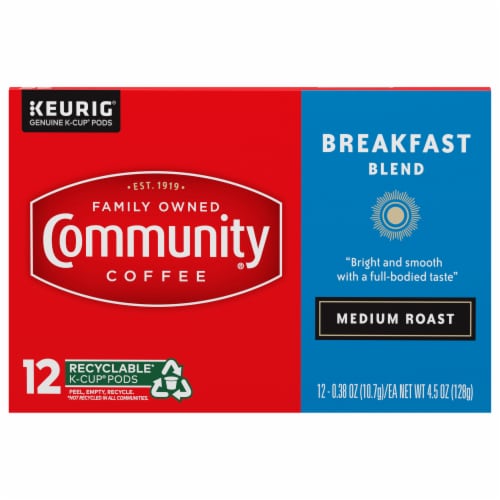 Community Coffee® Breakfast Blend Medium Roast K-Cup Coffee Pods