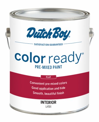Dutch Boy Color Ready Flat Interior Pre-Mixed Paint - Bisque Perspective: front