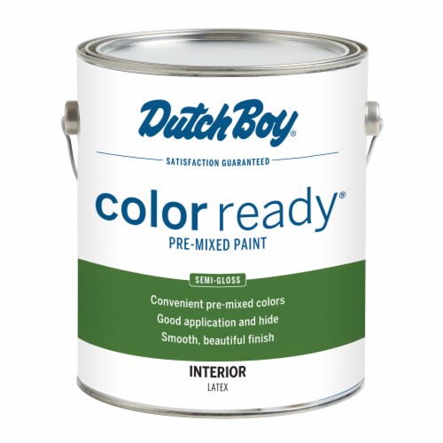 Dutch Boy Color Ready Pre-Mixed Semi-Gloss Interior Paint - White Linen,  128 fl oz - Fred Meyer