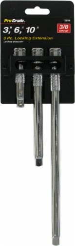 Pro-Grade® Locking Extensions - 3/8 Drive Perspective: front