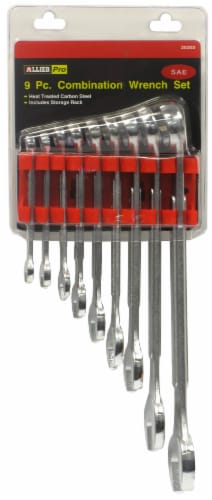 Allied SAE Raised Panel Combination Wrench Set 9 pc Smith s