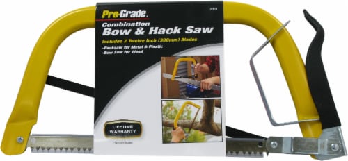 Pro-Grade Combination Bow & Hack Saw Perspective: front