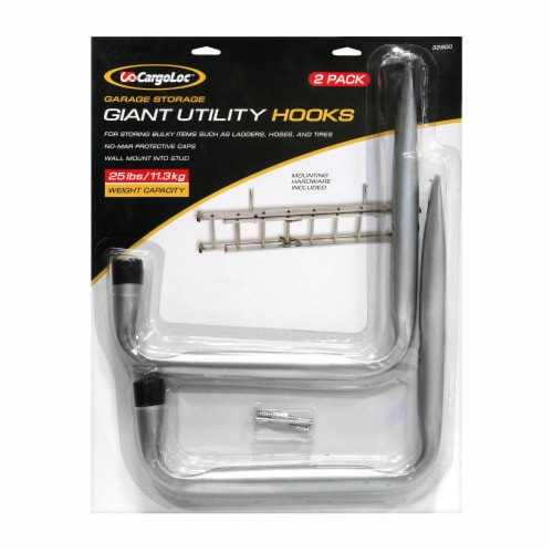 CargoLoc Garage Storage Giant Utility Hooks Perspective: front