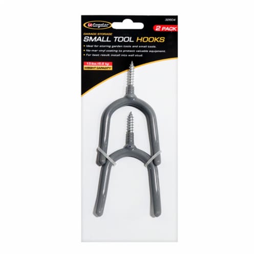CargoLoc Garage Storage Small Tool Hooks Perspective: front