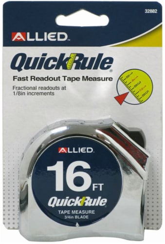 Allied Quick Rule Tape Measure, 16 ft - Fred Meyer