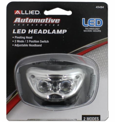 Allied 3 LED Headlamp Perspective: front