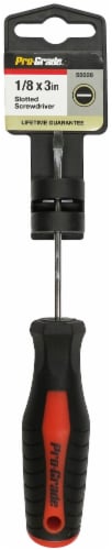 Pro-Grade® Slotted Screwdriver Perspective: front